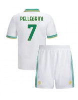 AS Roma Lorenzo Pellegrini #7 Kolmaspaita Lasten 2025-26 Lyhythihainen (+ shortsit)